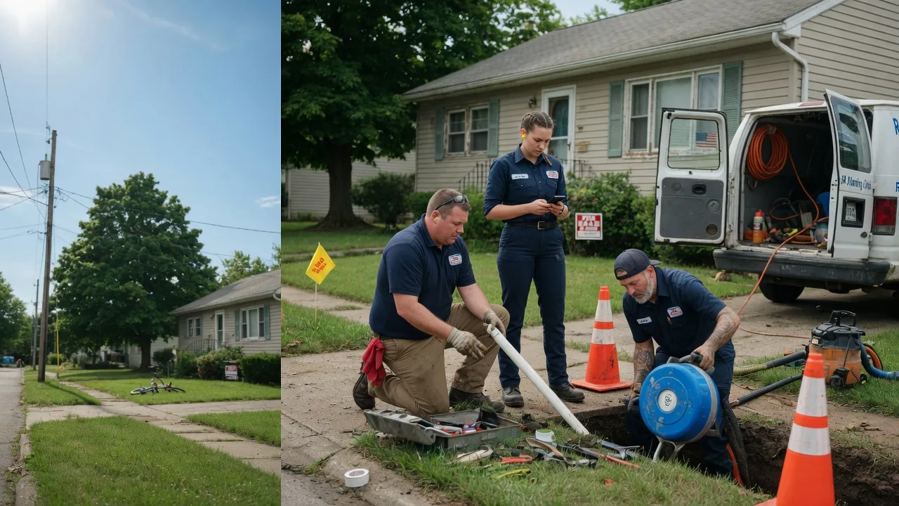 Sewer Line Repair in Jackson, MI near me